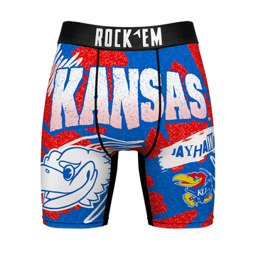 Boxer Briefs - Kansas Jayhawks - Team Blast