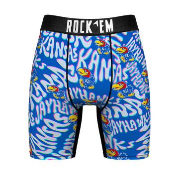 Boxer Briefs - Kansas Jayhawks - Twisted Wordmark