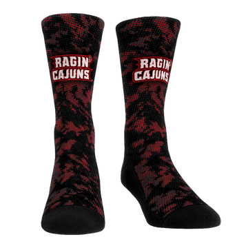 Louisiana Lafayette Rajin' Cajuns - Tech Camo