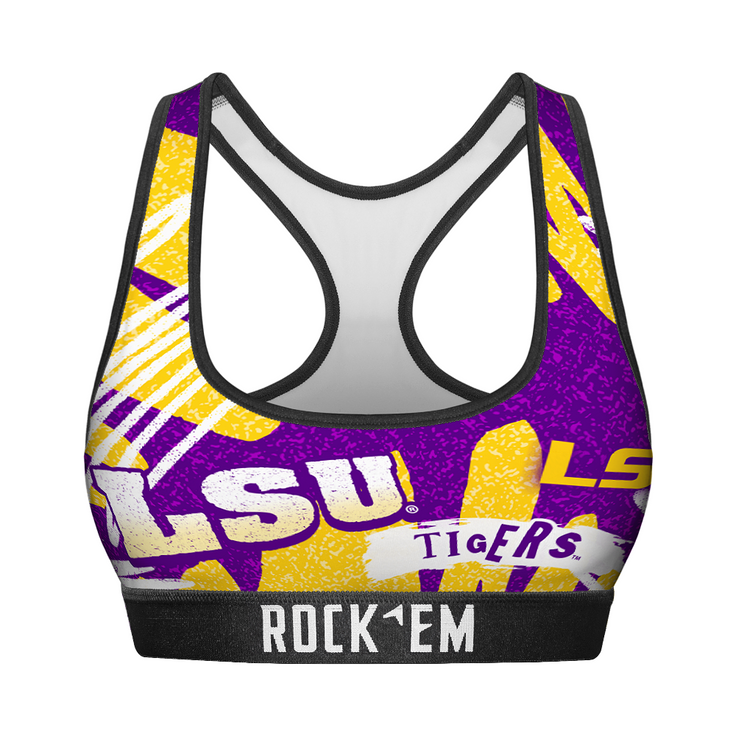 Women's Sports Bra - LSU Tigers - Team Blast - {{variant_title}}