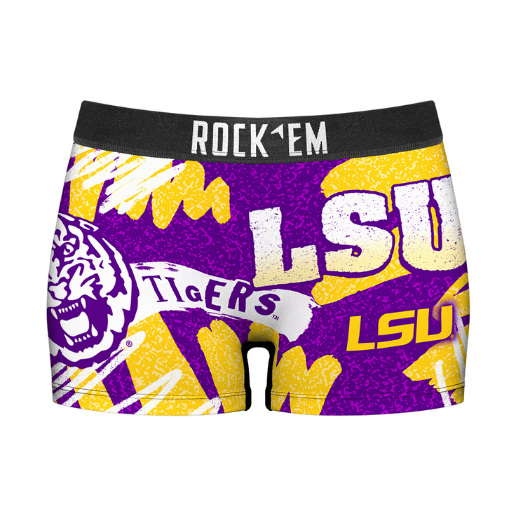 Women's Boy Shorts - LSU Tigers - Team Blast - {{variant_title}}