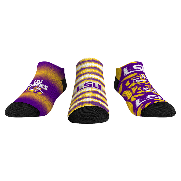LSU Tigers - Low Cut  - Make Some Noise (3-Pack) - {{variant_title}}