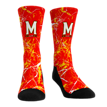Maryland Terrapins - Cracked Marble