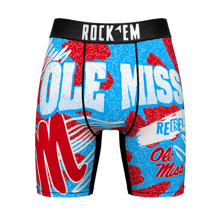 Boxer Briefs - Ole Miss Rebels - Team Blast - {{variant_title}}