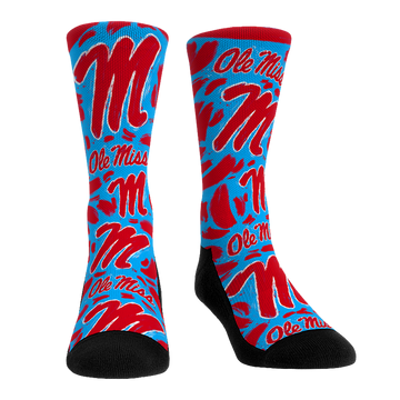 Ole Miss Rebels - Logo Paint (Light Blue)