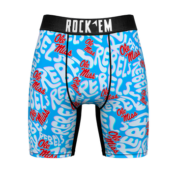 Boxer Briefs - Ole Miss Rebels - Twisted Wordmark