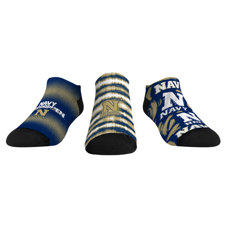 Navy Midshipmen - Low Cut  - Make Some Noise (3-Pack) - {{variant_title}}