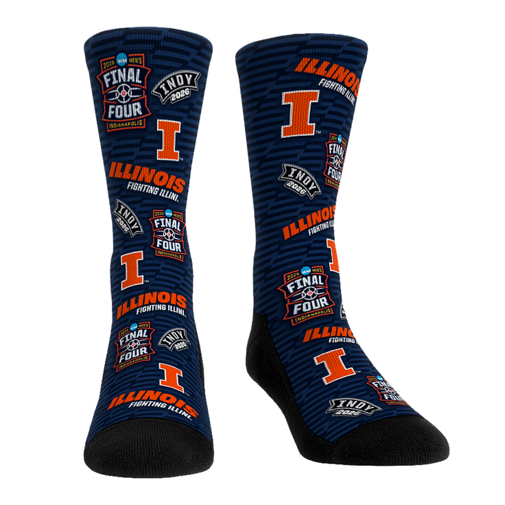 Illinois Fighting Illini - Final Four 2026 - All-Over - {{variant_title}}