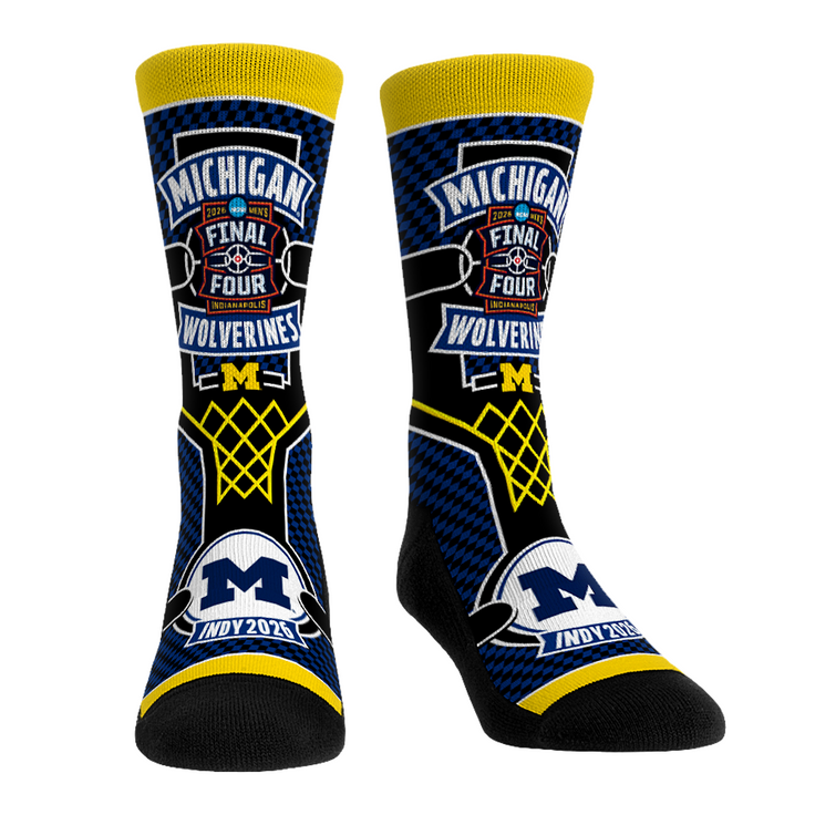 Michigan Wolverines - Final Four 2026 - Linework - {{variant_title}}