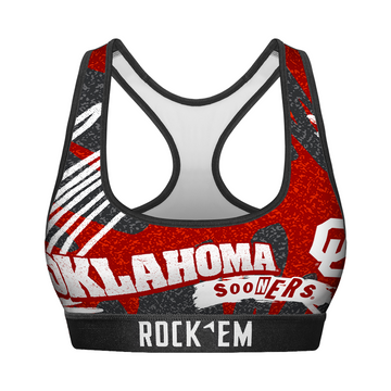 Women's Sports Bra - Oklahoma Sooners - Team Blast