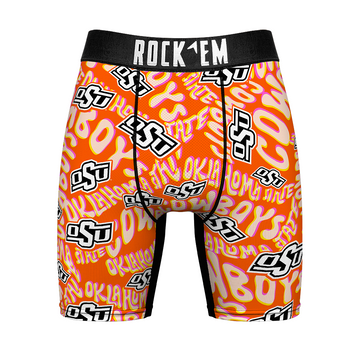 Boxer Briefs - Oklahoma State Cowboys - Twisted Wordmark