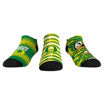 Oregon Ducks - Low Cut  - Make Some Noise (3-Pack)