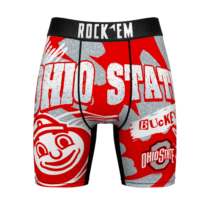 Boxer Briefs - Ohio State Buckeyes - Team Blast - {{variant_title}}