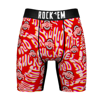 Boxer Briefs - Ohio State Buckeyes - Twisted Wordmark