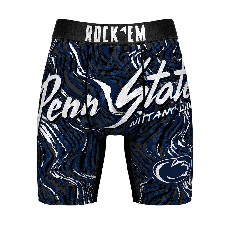 Boxer Briefs - Penn State Nittany Lions - Neon Wave - {{variant_title}}