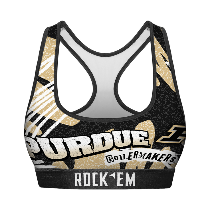 Women's Sports Bra - Purdue Boilermakers - Team Blast - {{variant_title}}