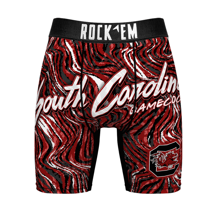 Boxer Briefs - South Carolina Gamecocks - Neon Wave - {{variant_title}}
