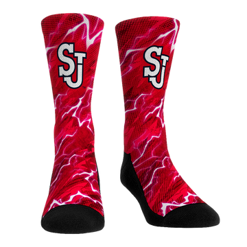 St. John's Red Storm - Halftone Shock