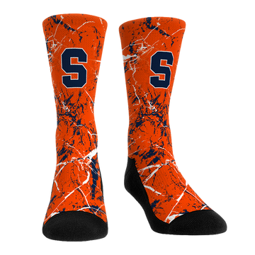 Syracuse Orange - Cracked Marble