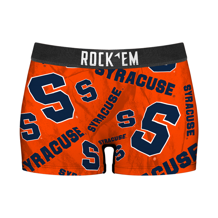Women's Boy Shorts - Syracuse Orange - Logo All-Over - {{variant_title}}