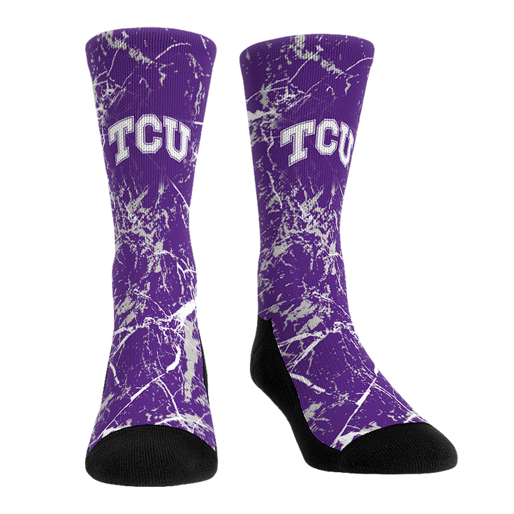 TCU Horned Frogs - Cracked Marble – Product image