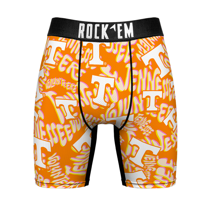 Boxer Briefs - Tennessee Volunteers - Twisted Wordmark - {{variant_title}}