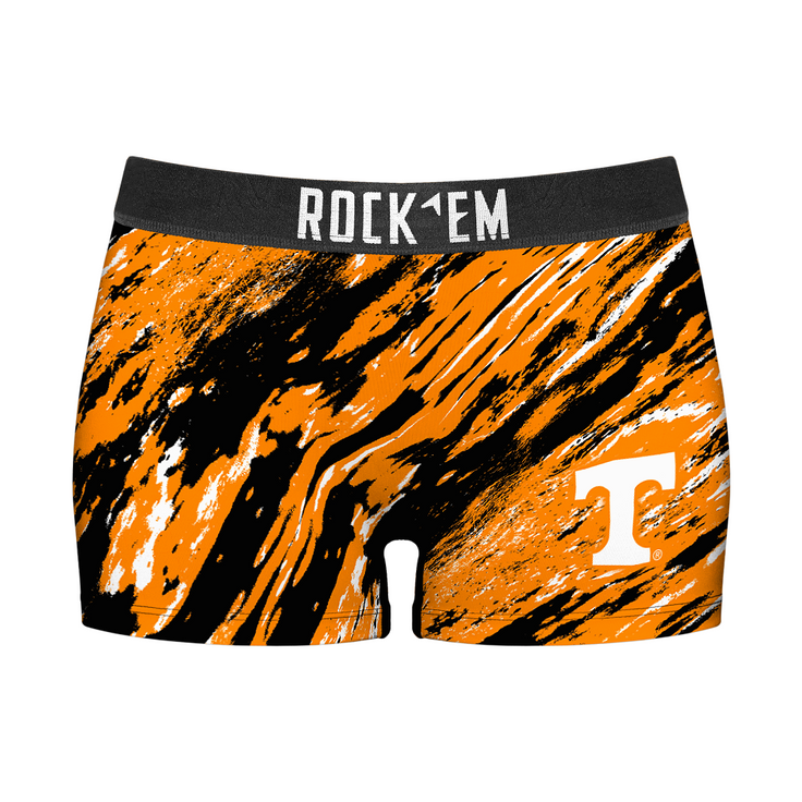 Women's Boy Shorts - Tennessee Volunteers - Retro Paint - {{variant_title}}