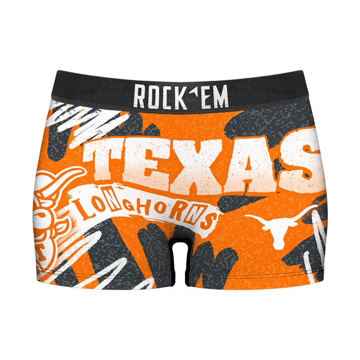 Women's Boy Shorts - Texas Longhorns - Team Blast - {{variant_title}}