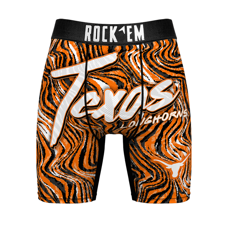 Boxer Briefs - Texas Longhorns - Neon Wave - {{variant_title}}