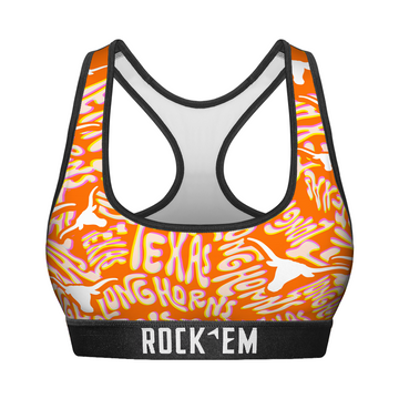 Women's Sports Bra - Texas Longhorns - Twisted Wordmark