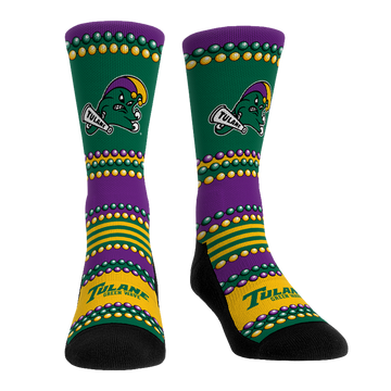 Tulane Green Wave - Mardi Gras Stripe