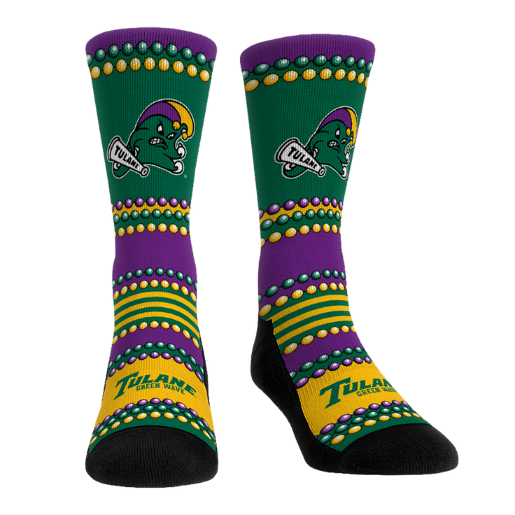Tulane Green Wave - Mardi Gras Stripe
