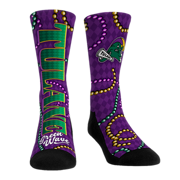 Tulane Green Wave - Mardi Gras Wordmark