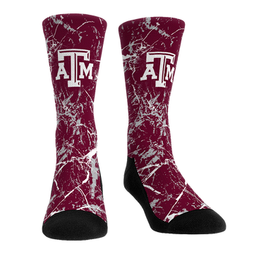 Texas A&M Aggies - Cracked Marble