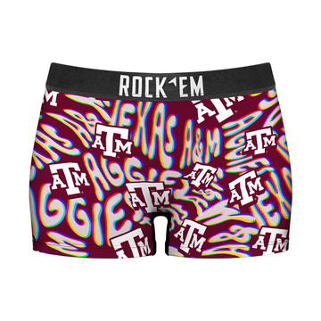 Women's Boy Shorts - Texas A&M Aggies - Twisted Wordmark