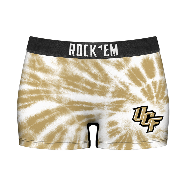 Women's Boy Shorts - UCF Knights - Team Tie Dye - {{variant_title}}