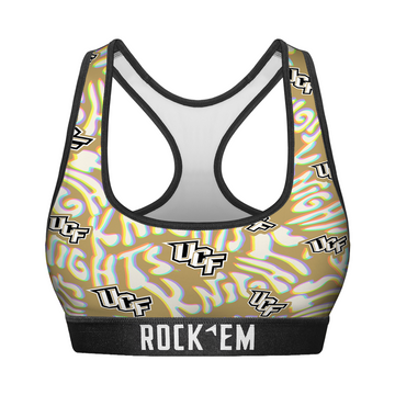 Women's Sports Bra - UCF Knights - Twisted Wordmark