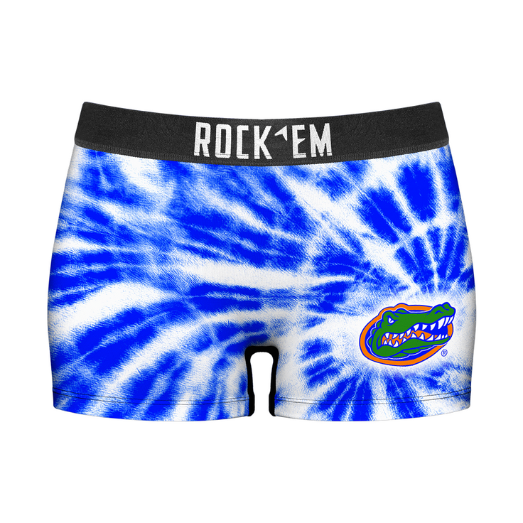 Women's Boy Shorts - Florida Gators - Team Tie Dye - {{variant_title}}