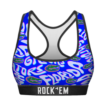Women's Sports Bra - Florida Gators - Twisted Wordmark