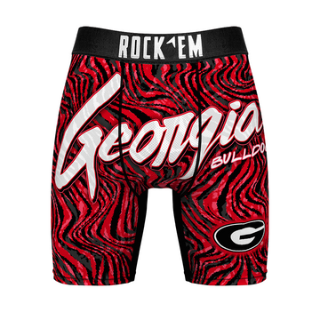 Boxer Briefs - Georgia Bulldogs - Neon Wave