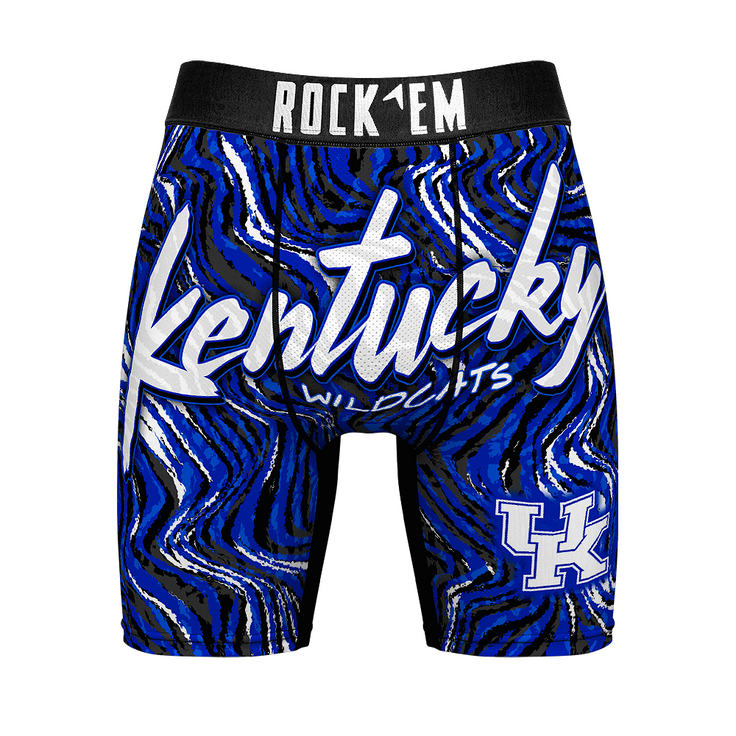 Boxer Briefs - Kentucky Wildcats - Neon Wave - {{variant_title}}
