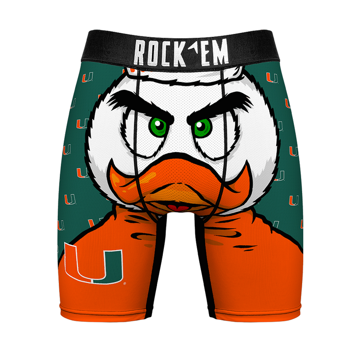 Boxer Briefs - Miami Hurricanes - Big Mascot - {{variant_title}}