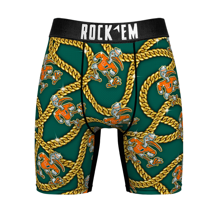 Boxer Briefs - Miami Hurricanes - Cuban Links - {{variant_title}}