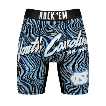 Boxer Briefs - North Carolina Tar Heels - Neon Wave