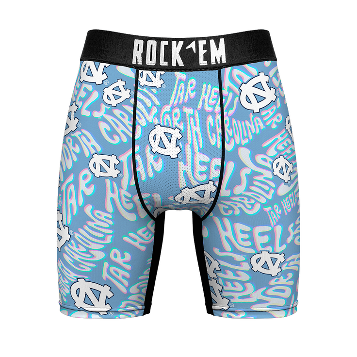 Boxer Briefs - North Carolina Tar Heels - Twisted Wordmark - {{variant_title}}