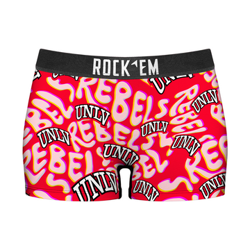 Women's Boy Shorts - UNLV Rebels - Twisted Wordmark