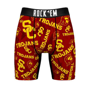 Boxer Briefs - USC Trojans - Logo All-Over