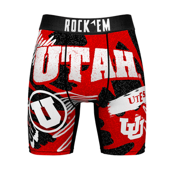 Boxer Briefs - Utah Utes - Team Blast