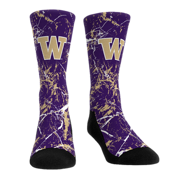Washington Huskies - Cracked Marble