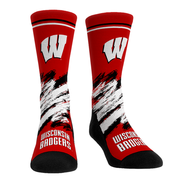 Wisconsin Badgers - Throwback Paint